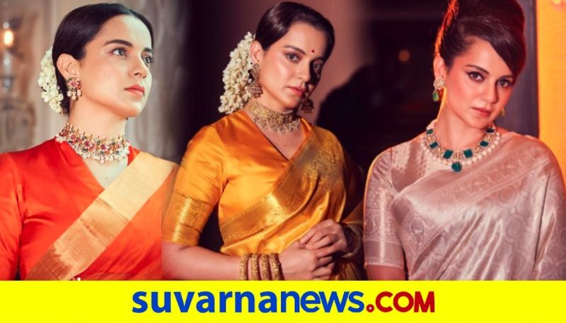 Kangana Ranaut's sarees look that can inspire your upcoming festival like Ganesh Chaturthi, Durga Puja