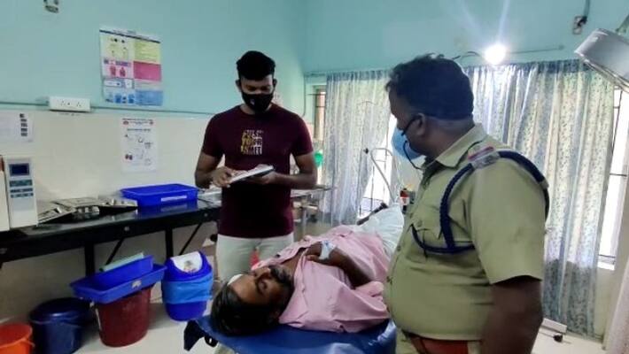 Sholayur Panchayat Member beaten at Attappadi Palakkad over road dispute Sholayur Panchayat Member beaten at Attappadi Palakkad over road dispute