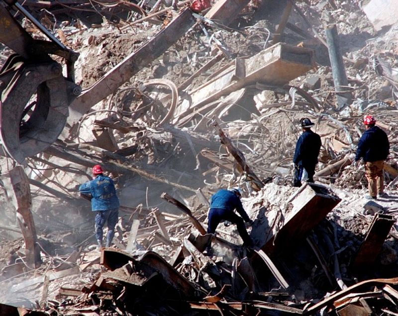 20 images that documented the enormity of 9 11 Terror Attack pod