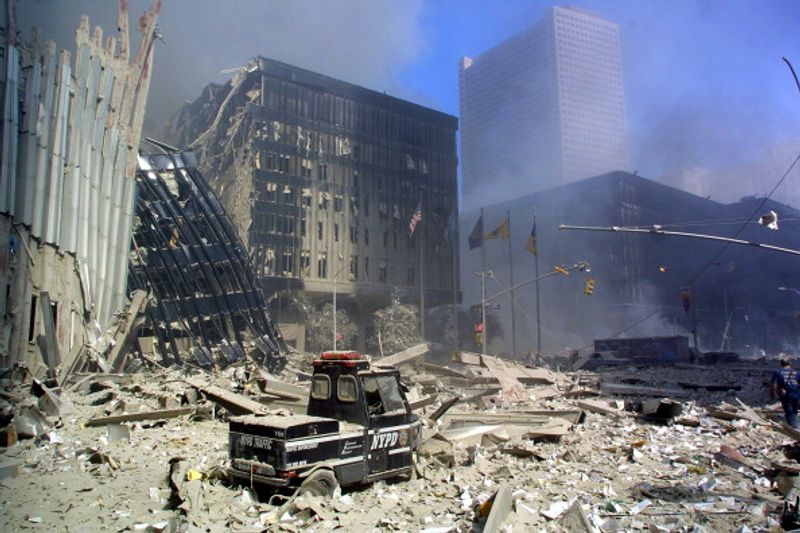 20 images that documented the enormity of 9 11 Terror Attack pod