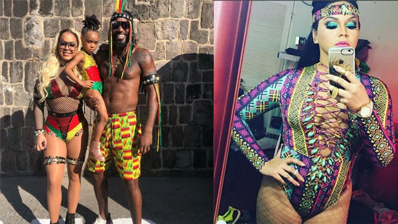 IPL 2021, KKR russell, CSK bravo, MI pollard to gayle, meet 10 hottest wives of west indies cricketrs spb