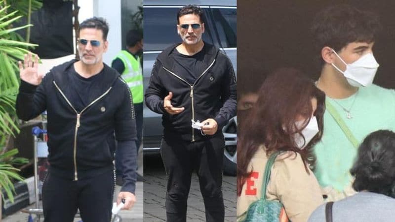 akshay kumar fly out with wife twinkle khanna and children after 2 days of mother death, actor gets troll for this