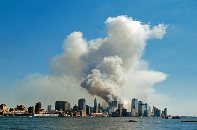 9 11 america terrorist attack news was given by Andrew Card to George W Bush