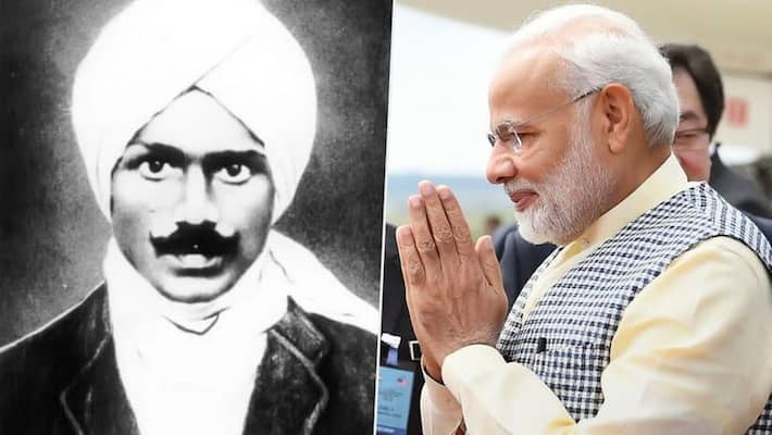 Bharathi on the way to Bharat ... Prime Minister Modi immersed in Mahakavi's poems ..! Bharathi on the way to Bharat ... Prime Minister Modi immersed in Mahakavi's poems ..!