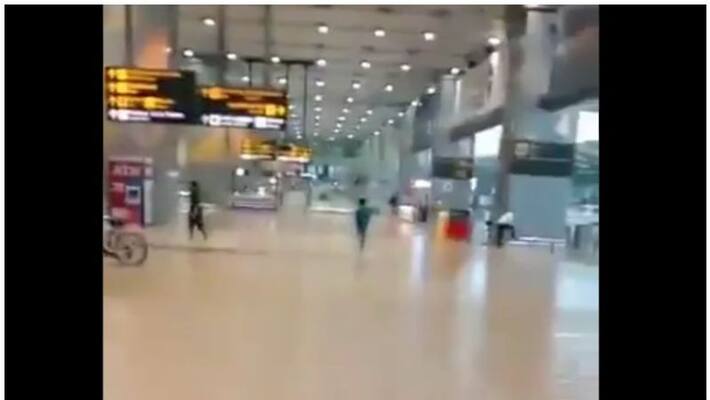 aiports looking like swimming pool in delhi after heavy rain aiports looking like swimming pool in delhi after heavy rain