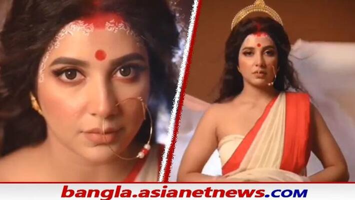 Bengali Actress Subhashree ganguly is ready to be ma durga on mahalaya 2021 on Zee Bangla BRD Bengali Actress Subhashree ganguly is ready to be ma durga on mahalaya 2021 on Zee Bangla BRD
