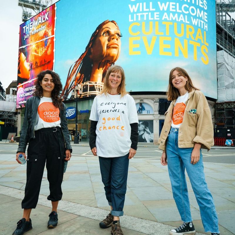 little Amal walks 8000 km for Solidarity with refugee childerns life