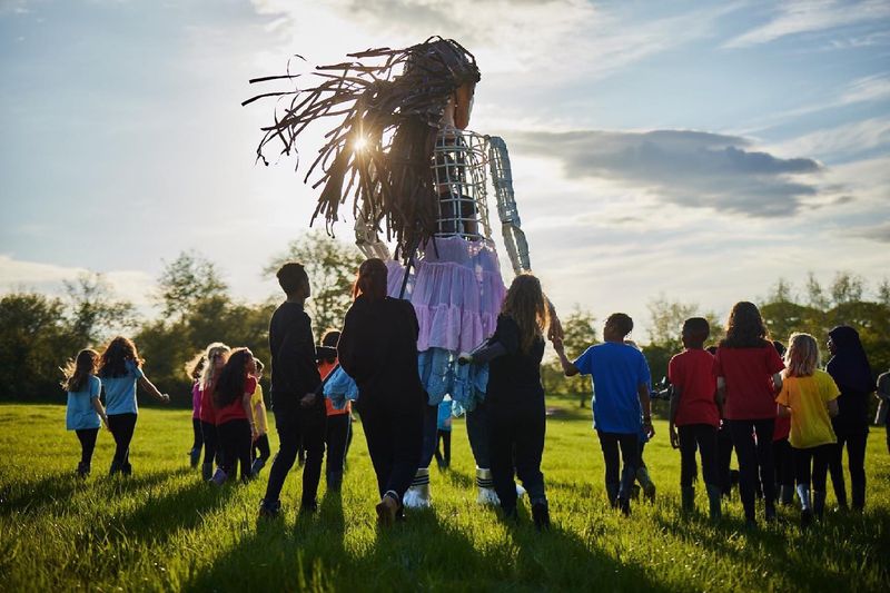 little Amal walks 8000 km for Solidarity with refugee childerns life