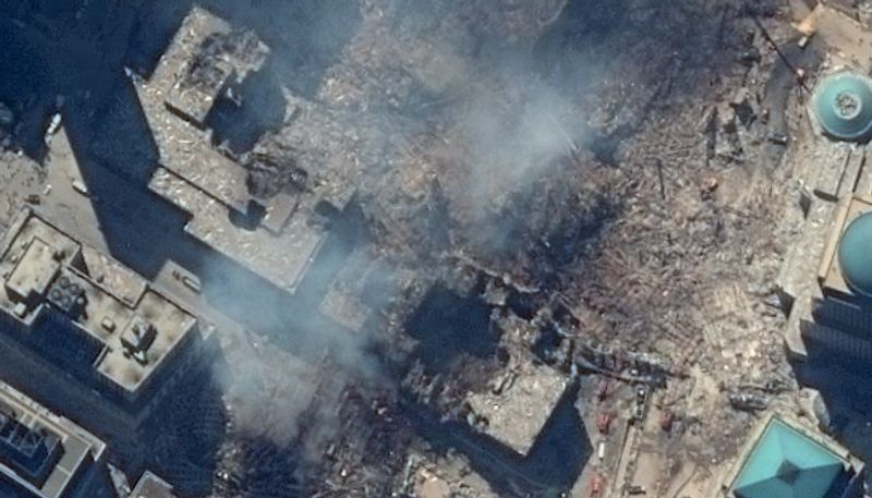 9 11 watch satellite images of the World Trade Center attack 20 years ago bsm