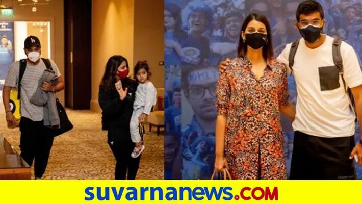 IPL 2021 Mumbai Indians Captain Rohit Sharma Jasprit Bumrah Suryakumar Yadav reach Abu Dhabi kvn IPL 2021 Mumbai Indians Captain Rohit Sharma Jasprit Bumrah Suryakumar Yadav reach Abu Dhabi kvn