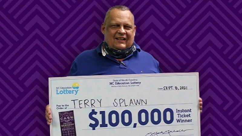 North Carolina man wins lottery for third time