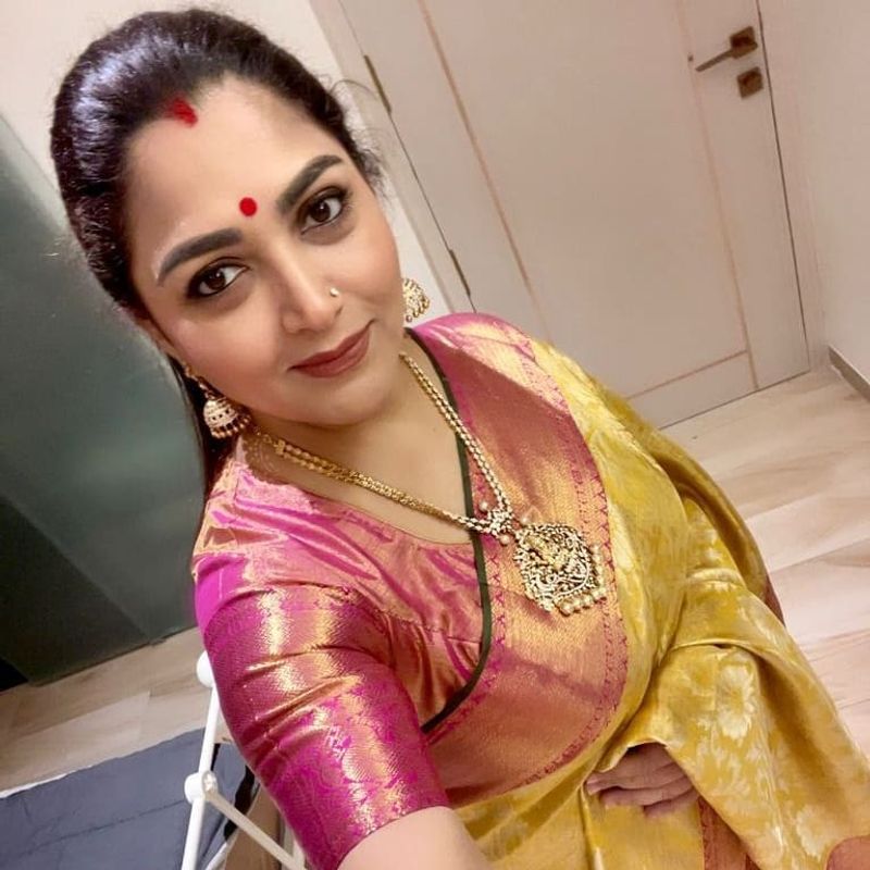 senior heroine khushboo mind blowing with slim looks netizens shocking