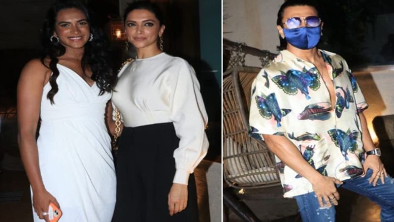 Bollywood star Deepika Padukone and Ranveer Singh had a dinner with Olympic medalist PV Sindhu spb