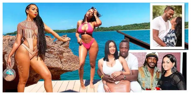 IPL 2021, KKR russell, CSK bravo, MI pollard to gayle, meet 10 hottest wives of west indies cricketrs spb