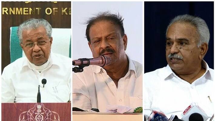 K Sudhakaran says Kanam Rajendran shows submission to pinarayi vijayan K Sudhakaran says Kanam Rajendran shows submission to pinarayi vijayan