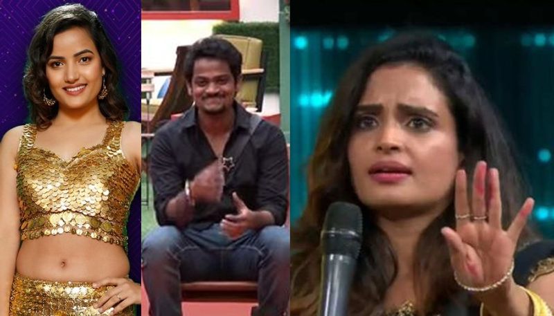 biggboss5 first week eliminated contestant sarayu fire siri shanmukh lahari and sunny