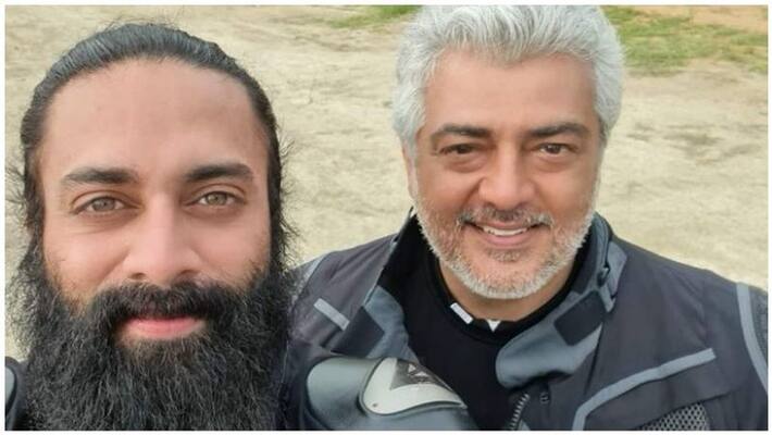 Actor Navdeep posted the photo taken with ajith Actor Navdeep posted the photo taken with ajith