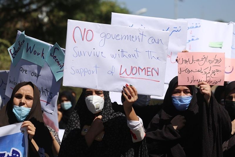 world may have changed but the Taliban will not Especially in the case of women