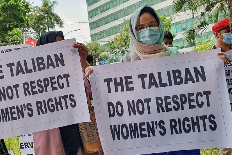 world may have changed but the Taliban will not Especially in the case of women