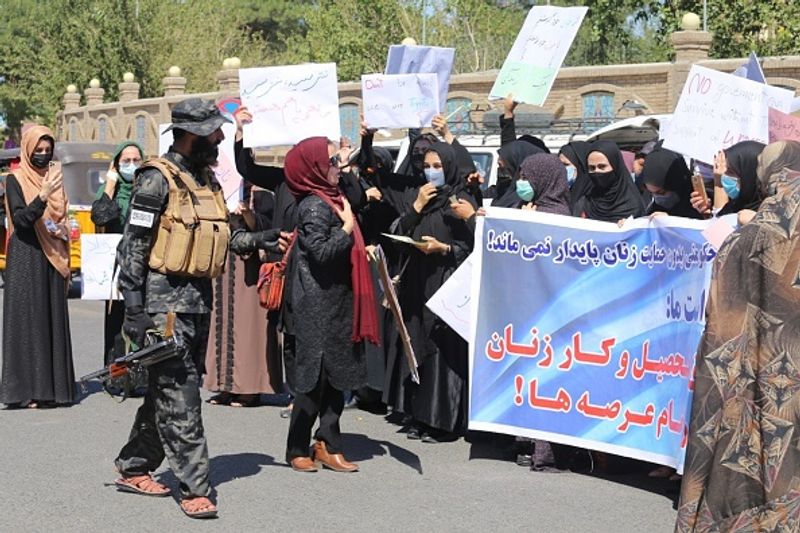 world may have changed but the Taliban will not Especially in the case of women
