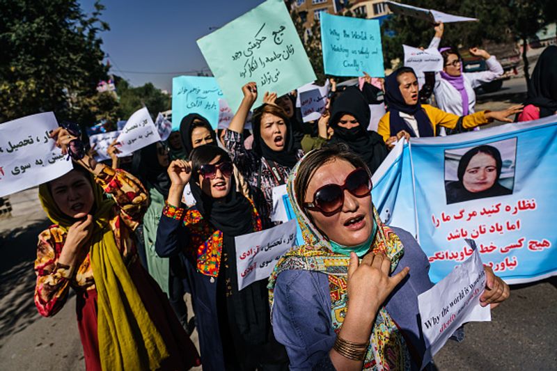 world may have changed but the Taliban will not Especially in the case of women