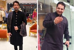 Celebrity fashion designer Vikram Saraf styles actor Shekhar Suman and family this festive season