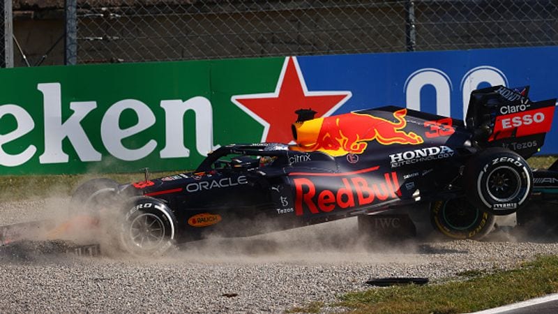 Lewis Hamilton thanks to halos cockpit and God after the Italian Grand Prix accident