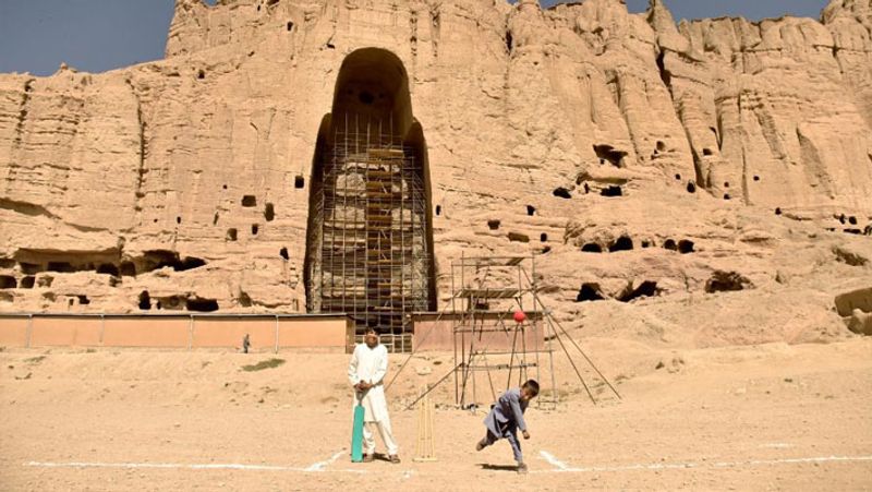 This is the beautiful Bamiyan Valley of Afghanistan