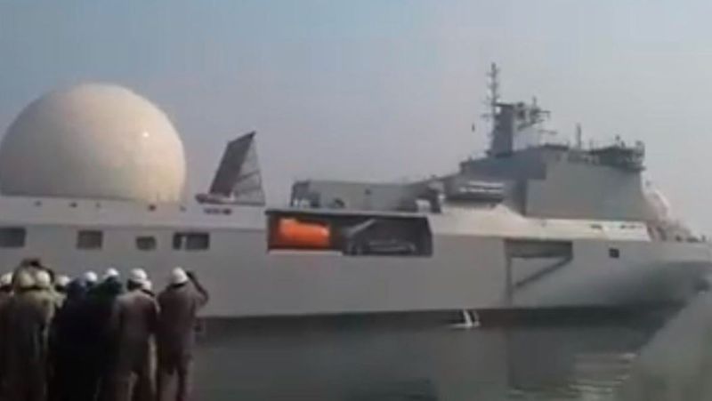 INS Dhruv: This warship will also track the missile coming from 2000 km away, know why India needs it?