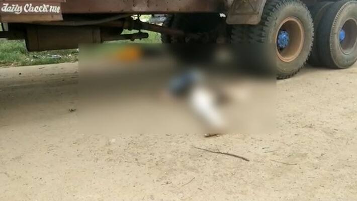 mother and daughter killed in road accident in tenali mother and daughter killed in road accident in tenali