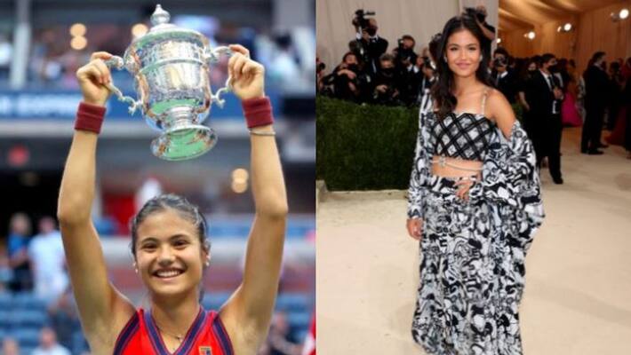 US Open 2021 champion Ema Raducanu took part in Vogue's Met Gala 2021 event spb US Open 2021 champion Ema Raducanu took part in Vogue's Met Gala 2021 event spb