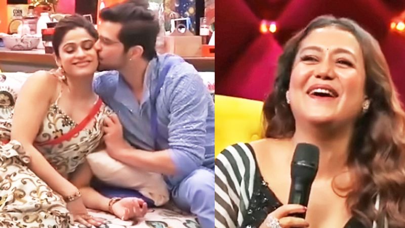 Bigg Boss OTT, Raqesh Bapat kissed Shamita Shetty on a question from Neha Kakkar