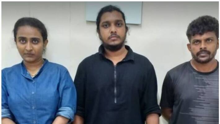 woman and friends caught with drug woman and friends caught with drug