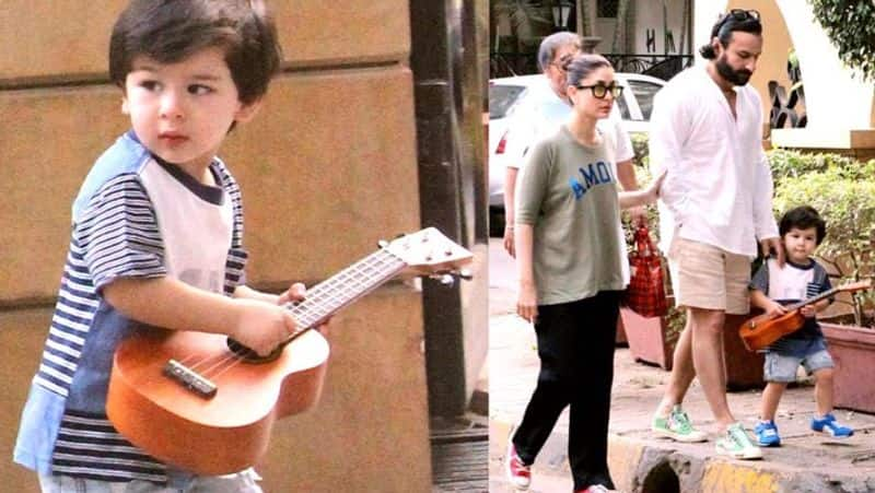 kareena kapoor son taimur ali khan forgets parents in front of these favorite things have a look