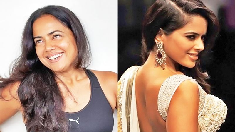 Sameera Reddy spotted without makeup, Race film actress looked tired