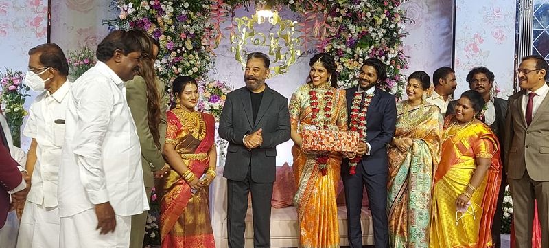 Anbumani Ramadas daughter wedding reception Politicians and celebrities whishes