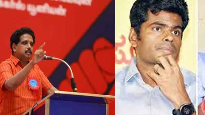 su venkatesan slams bjp annamalai su venkatesan slams bjp annamalai
