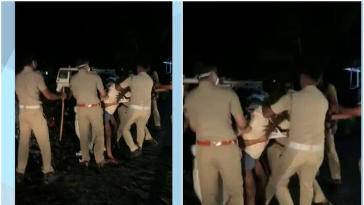 kasargod bekel sub inspector attacked by hotel owner kasargod bekel sub inspector attacked by hotel owner