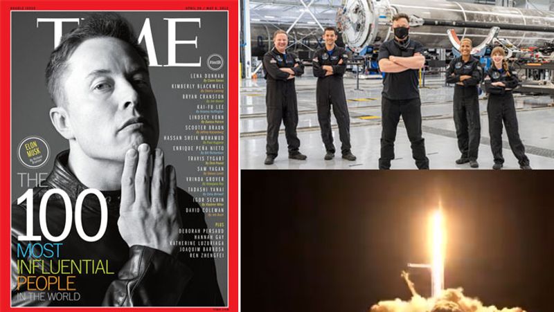 American businessman created history, SpaceX company mission space launch