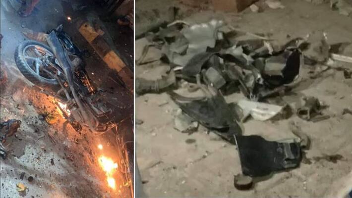 Shocking accident in punjab, two killed in bike blast Shocking accident in punjab, two killed in bike blast