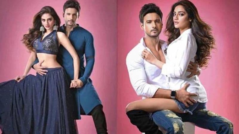 MP Actress nusrat jahan and yash dasgupta visited ena saha s office on vishwakarma puja BRd