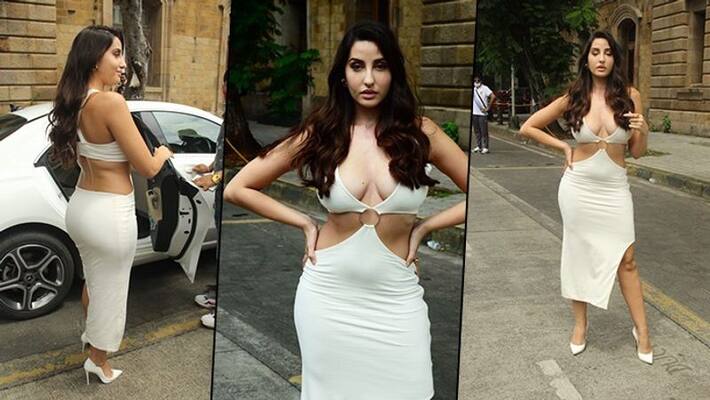 bollywood actress Nora Fatehi brutally trolled for her skinfit dress photos goes viral BRD bollywood actress Nora Fatehi brutally trolled for her skinfit dress photos goes viral BRD