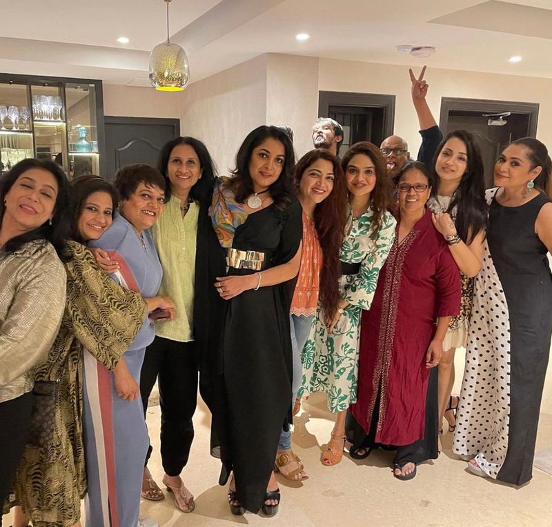 Actress ramya kirushnan night party birthday celebration photos viral in internet