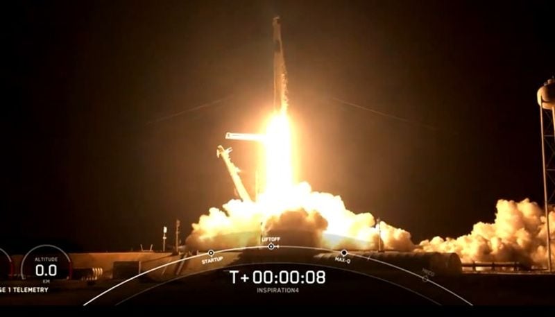 SpaceX first all-civilian crew in photos as they launch into orbit gcw