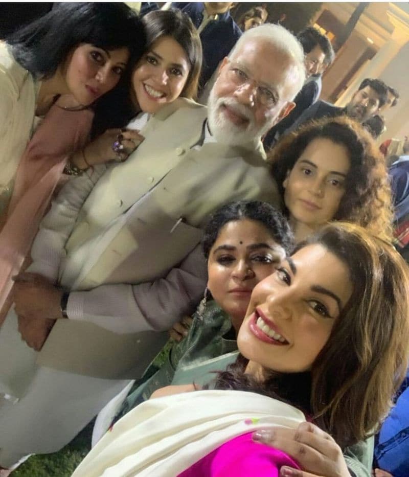 Happy birthday PM Modi: Kangana Ranaut to Shah Rukh, 9 viral selfies, pictures with India's Prime Minister RCB