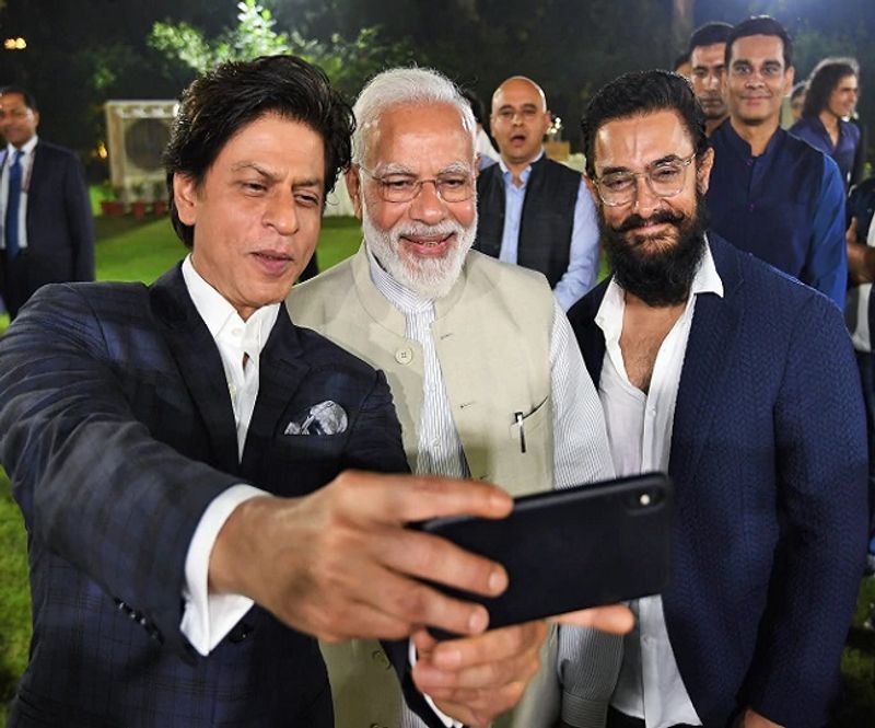Happy birthday PM Modi: Kangana Ranaut to Shah Rukh, 9 viral selfies, pictures with India's Prime Minister RCB