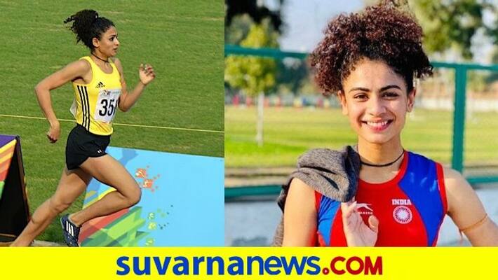 National Athletics Championships Harmilan Kaur Bains create new National Record in 1500 meter Race kvn National Athletics Championships Harmilan Kaur Bains create new National Record in 1500 meter Race kvn
