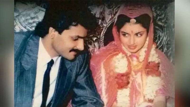 salman khan actress bhagyashree share photo of her husband under her feet