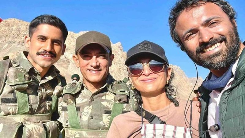 after divorce Aamir Khan and Kiran Rao spotted together with their son azad BRD