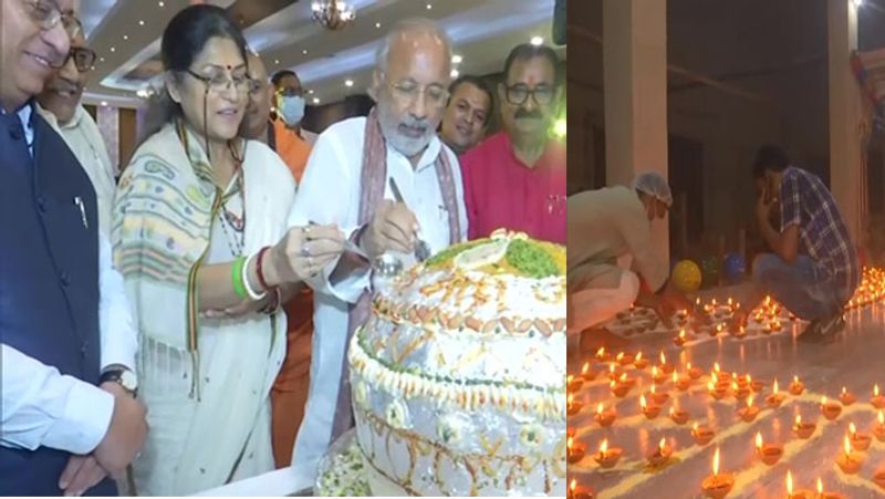 Prime Minister Narendra Modi's 71st birthday, some unique pictures